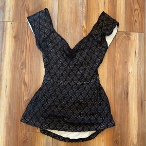 Anthropologie Deletta Lace T-shirt